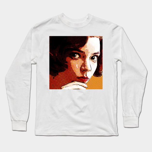 The Queen's Gambit: Beth Harmon Long Sleeve T-Shirt by tepudesigns